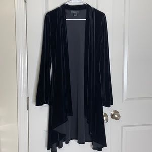 Velvet cardigan